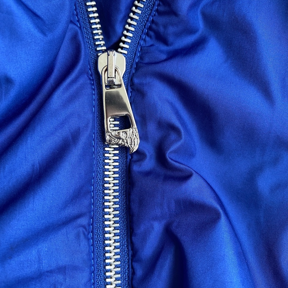 Versace Collection Hooded Vest Size 48 Blue - Picture 4 of 7